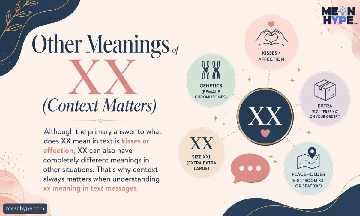 what does XX mean in text