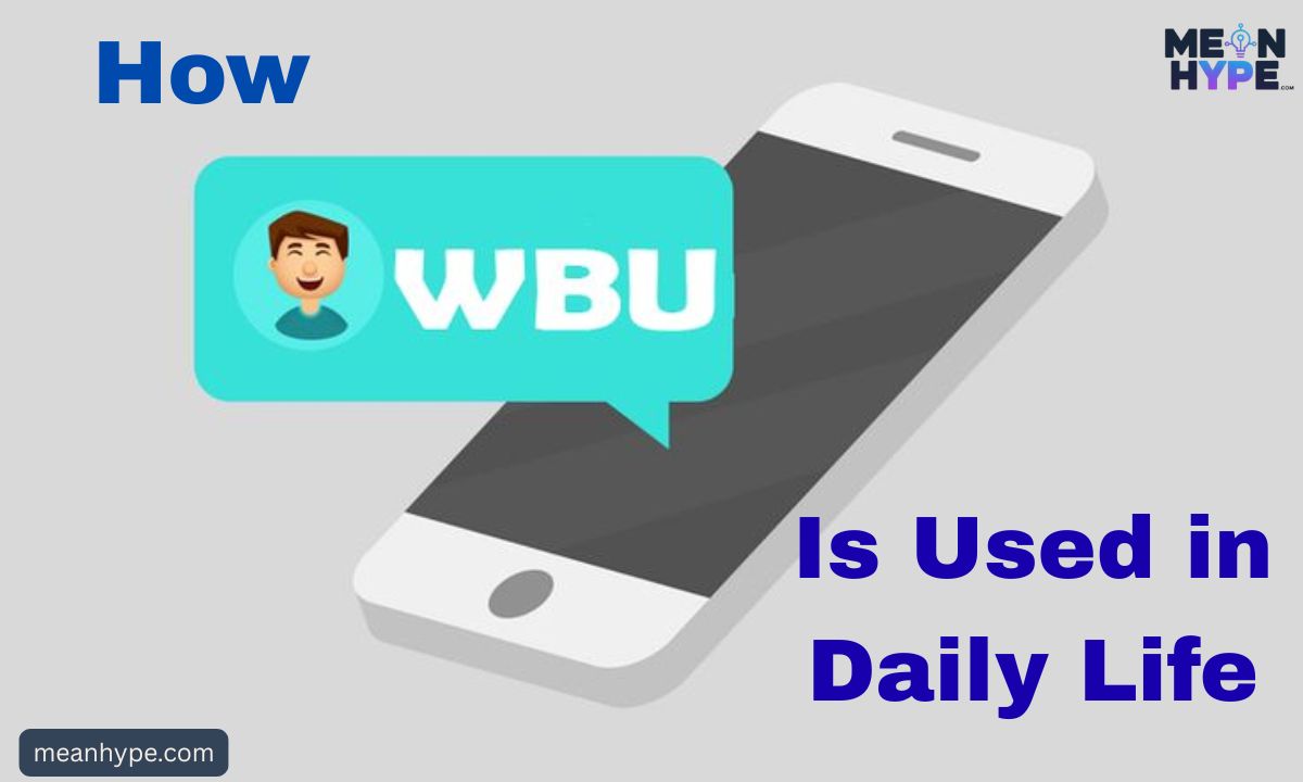 WBU meaning in text