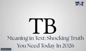 TB meaning in text