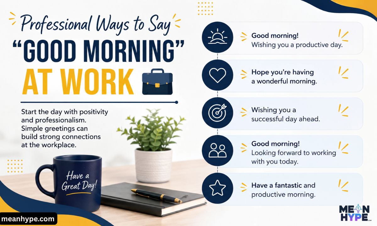 Funny and Unique Ways to say “Good Morning” are