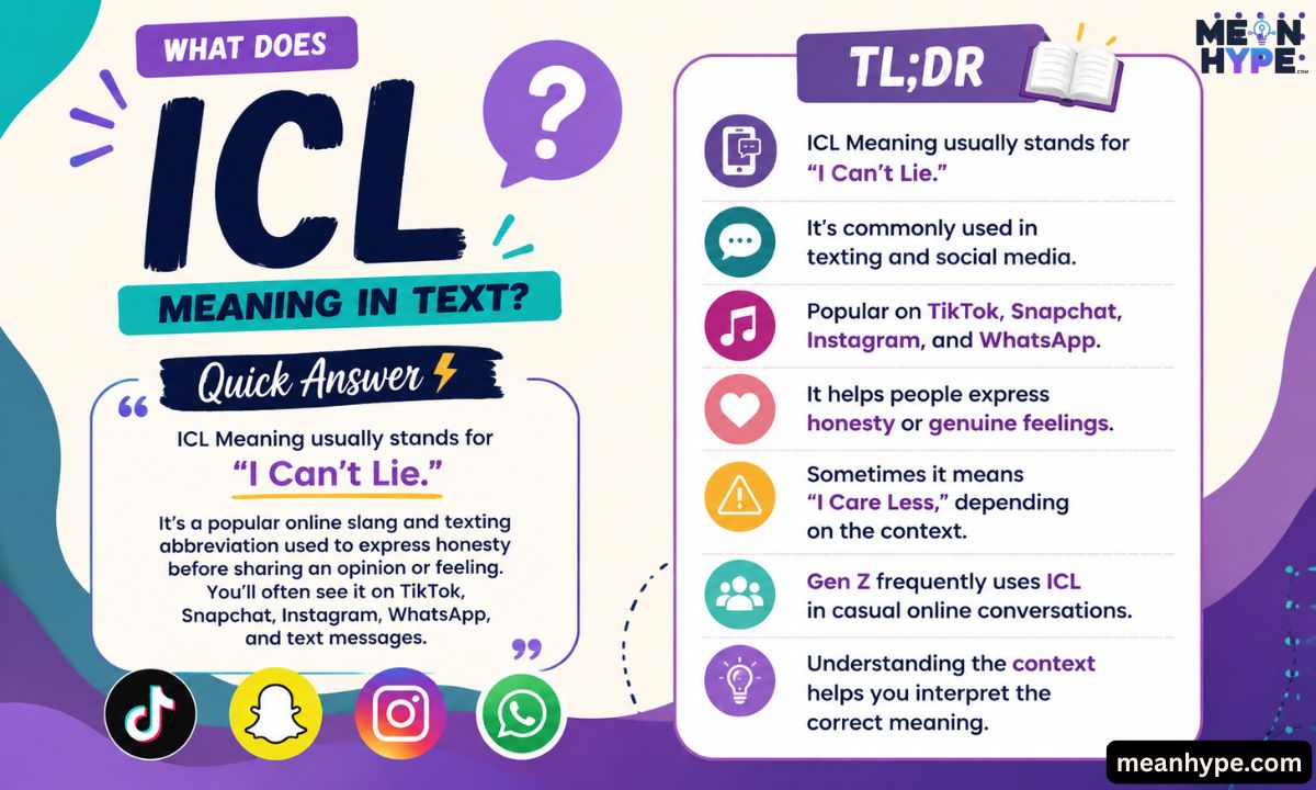 ICL Meaning