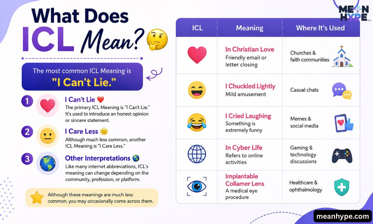 ICL Meaning