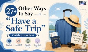 Other Ways to say "Have a Safe Trip"