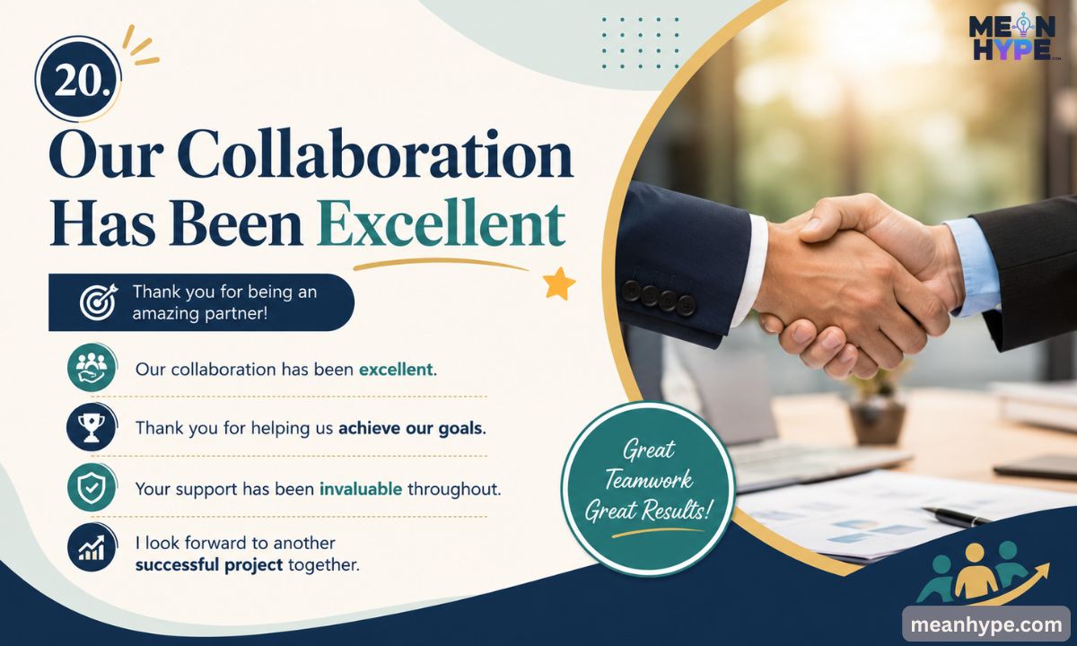 Other Ways to Say “It Was a Pleasure Working With You”
