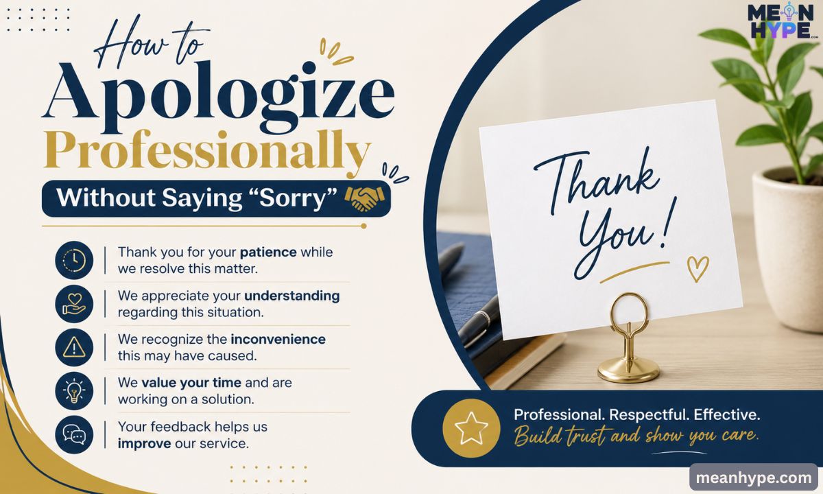 Other Ways to Say “Sorry for the Inconvenience”