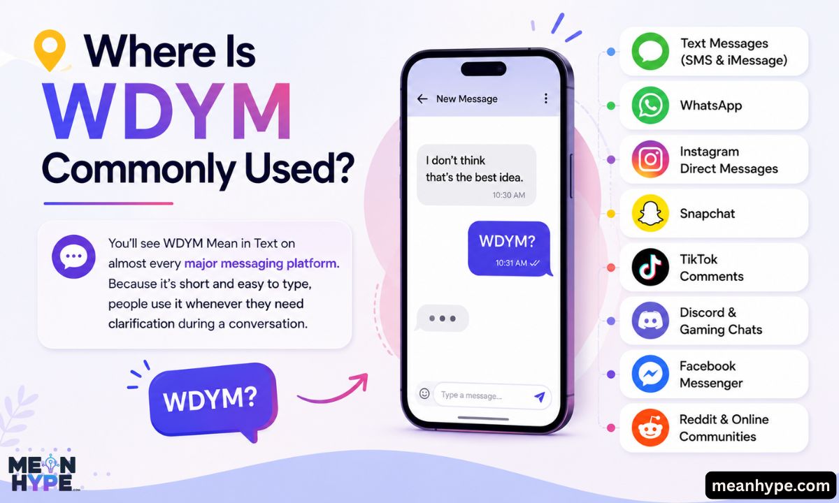 WDYM Mean in Text