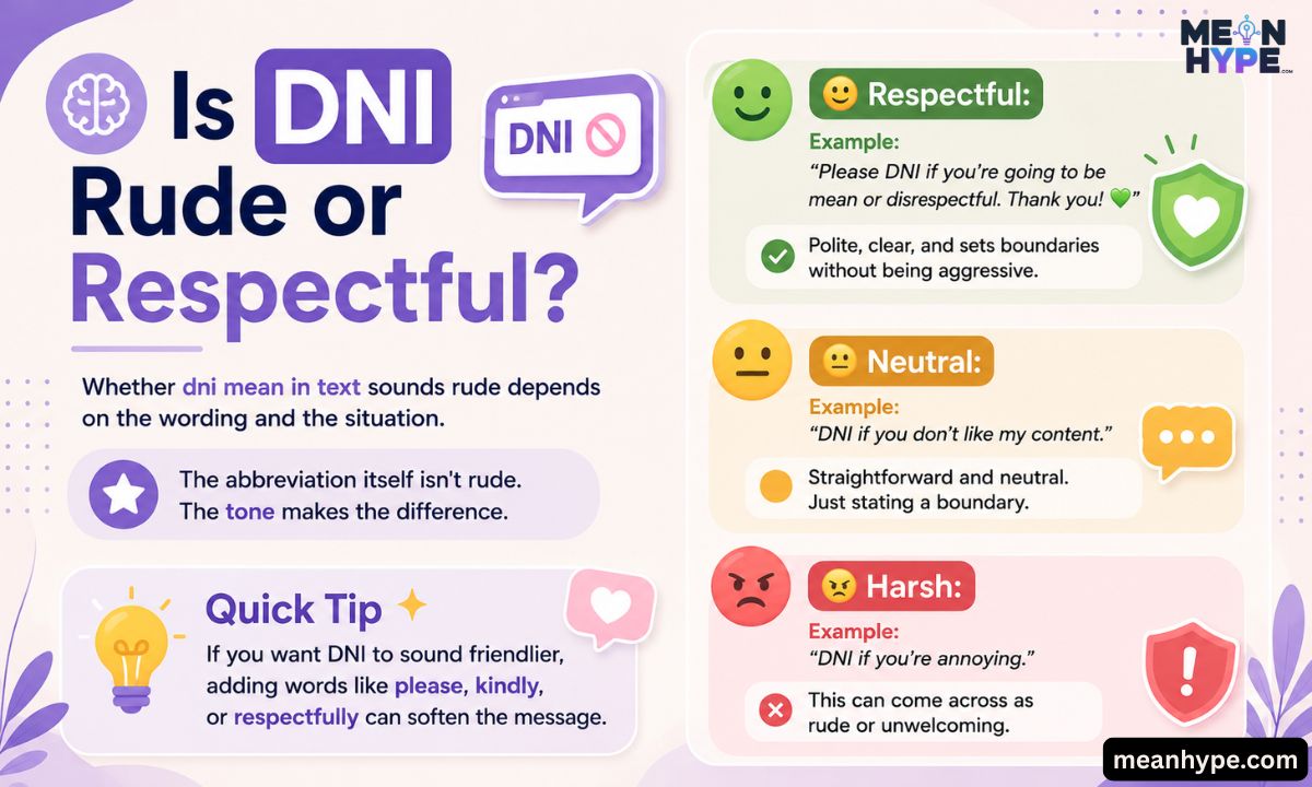 dni mean in text