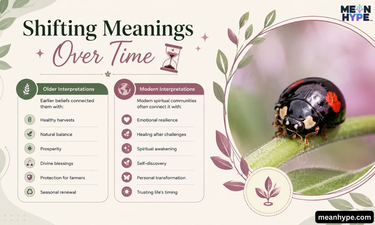 Spiritual Meaning of black ladybug