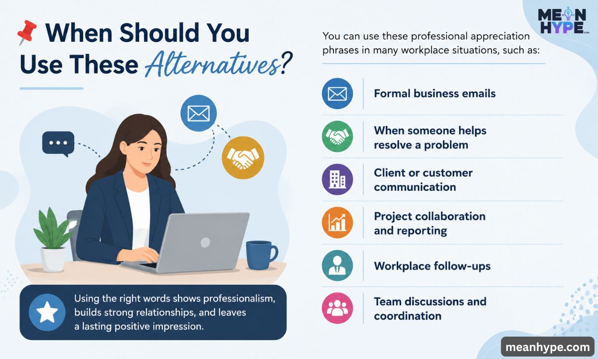 Ways to Say “Thank You for Your Assistance in This Matter”
