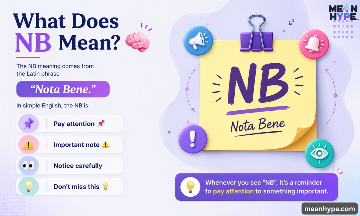 NB meaning