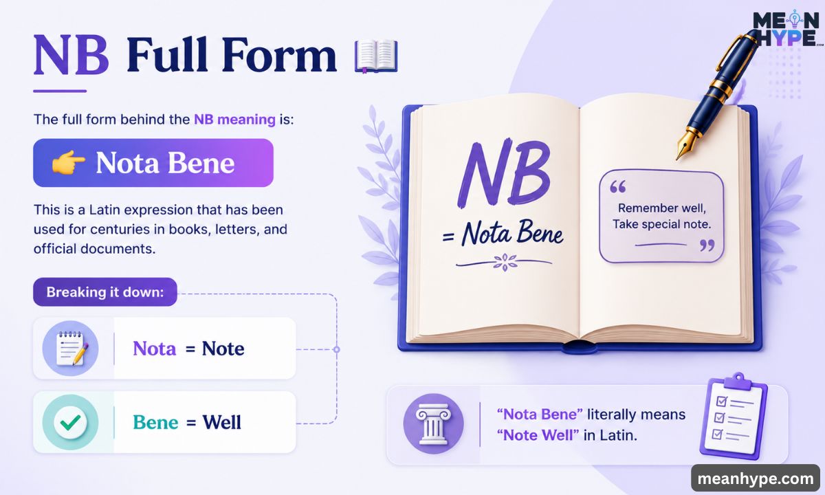 NB meaning