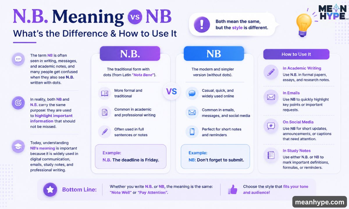 NB meaning
