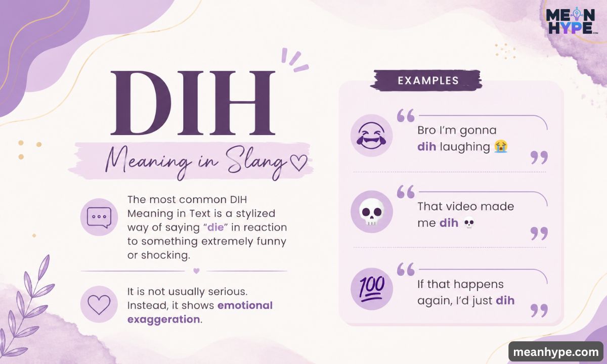 DIH Meaning in Text