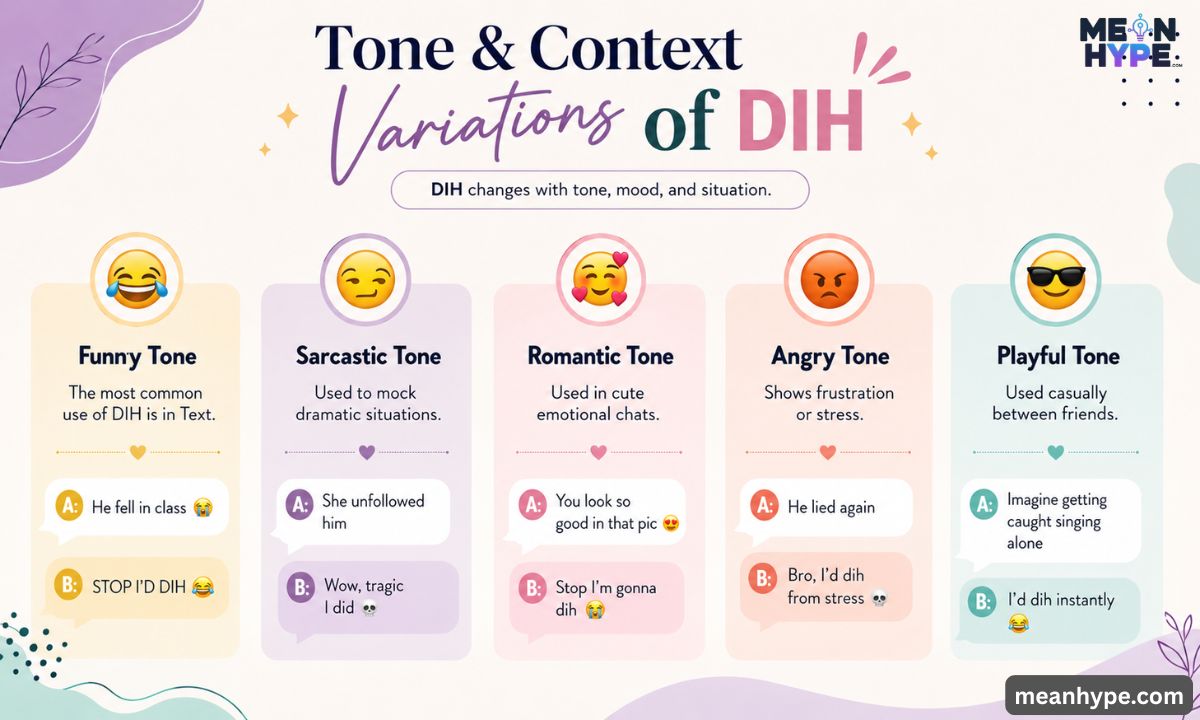 DIH Meaning in Text