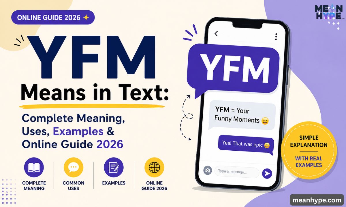 YFM means in text