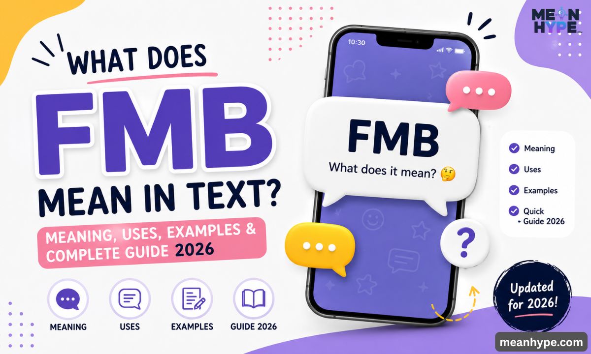 What Does FMB Mean in Text